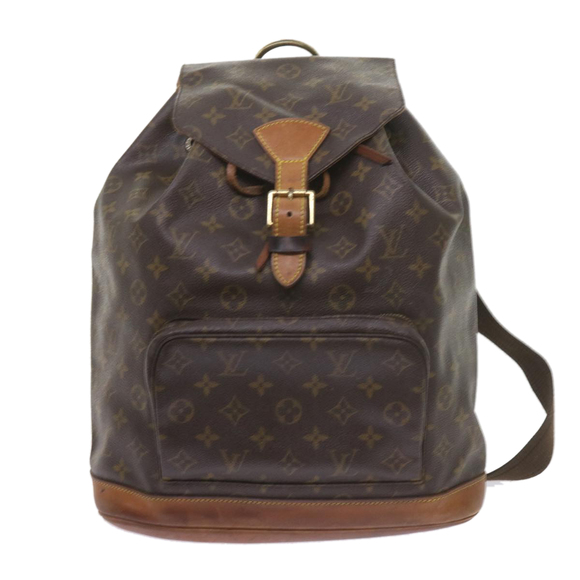 LOUIS VUITTON Monogram Montsouris GM Backpack M51135 LV Auth 60374 - Picture 13 of 16